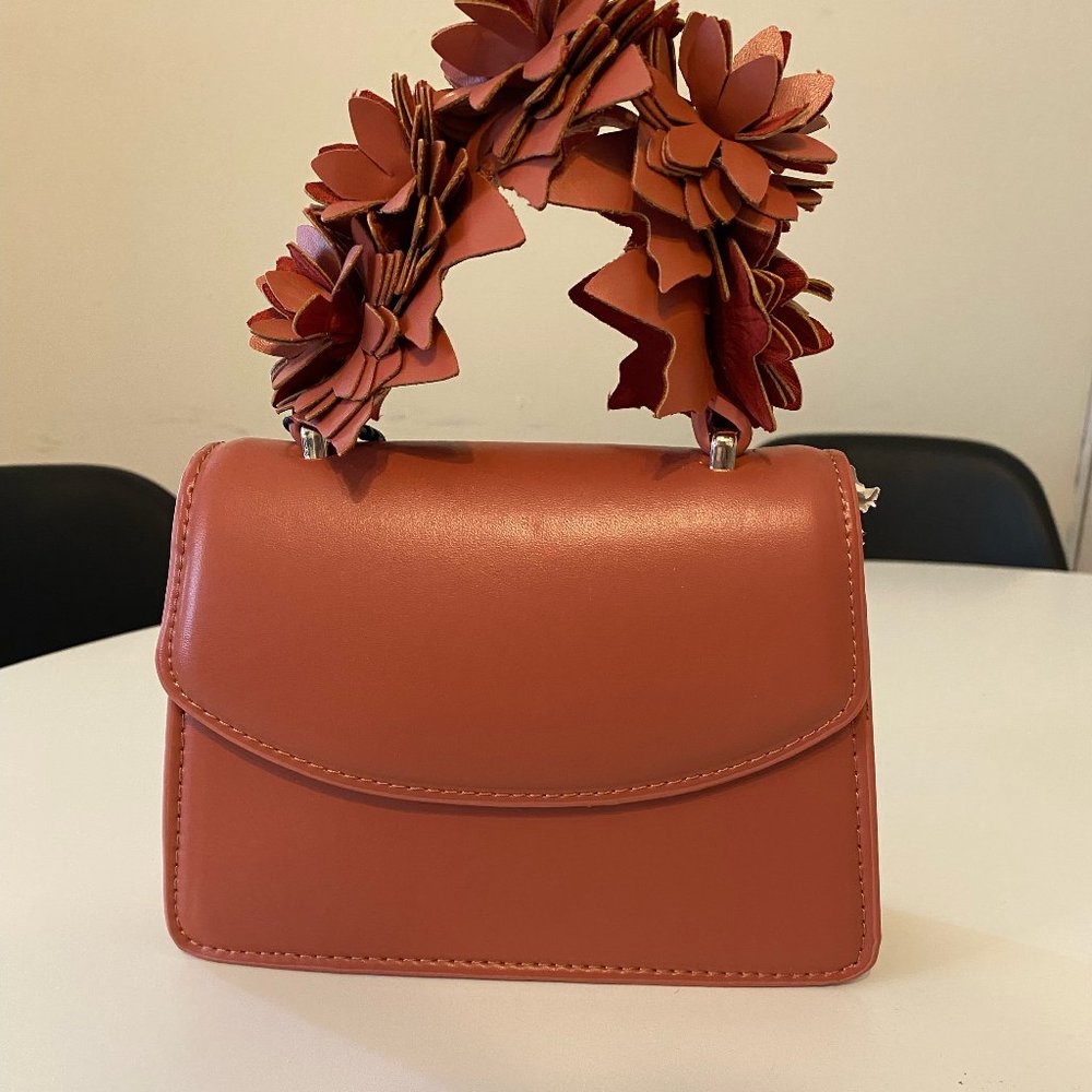 Zara Orange Mini Purse